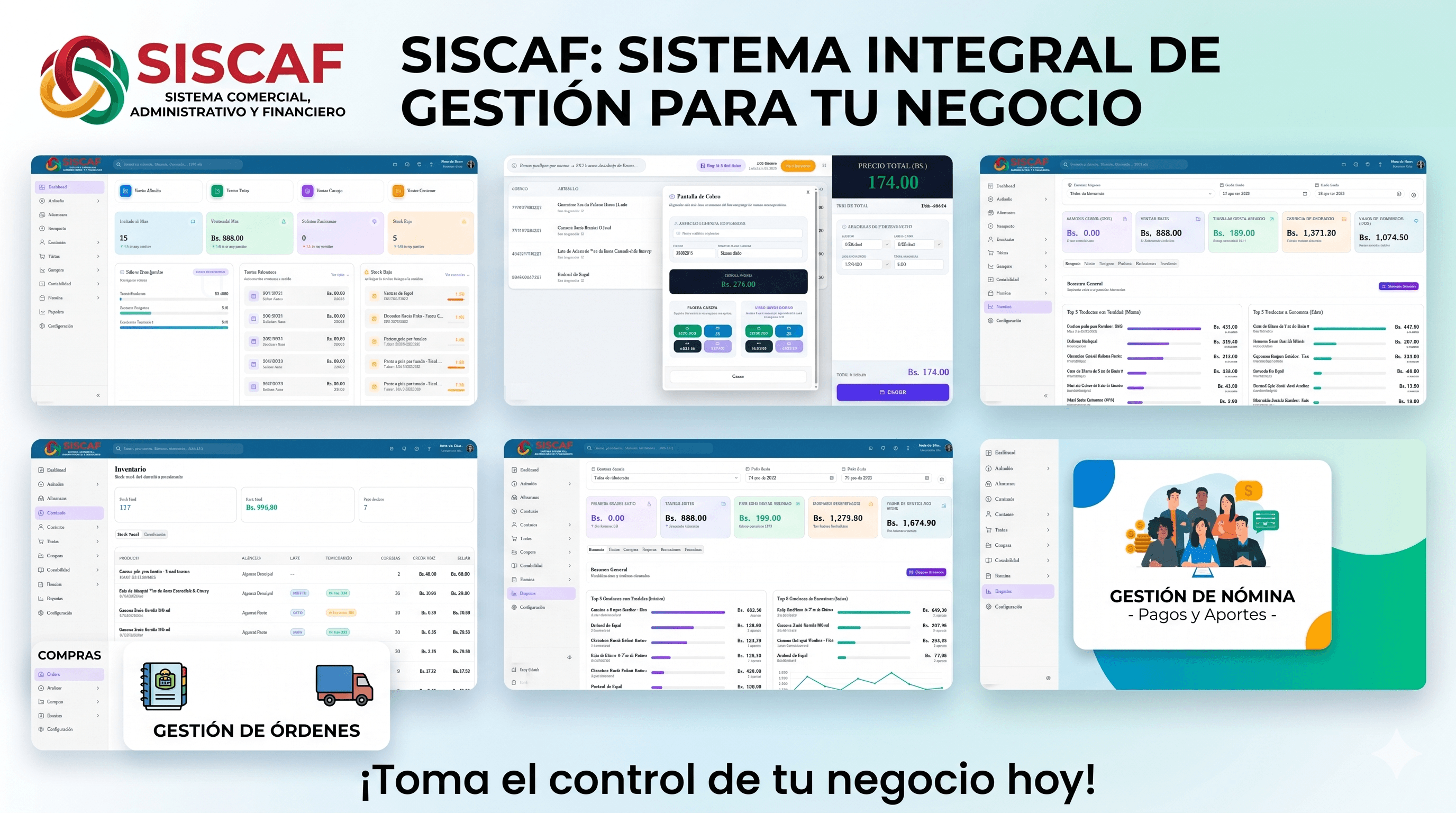 SICCAF Dashboard Comercial